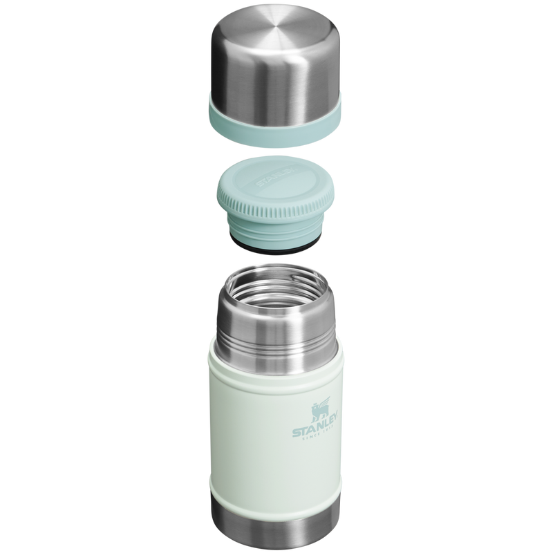 Stanley 1913 Classic Legendary Food Jar 24 OZ in Mist | Cross Section View