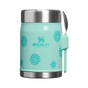 Swatch for Stanley 1913 Classic Legendary Food Jar + Spork 14 OZ in Teal Daisies