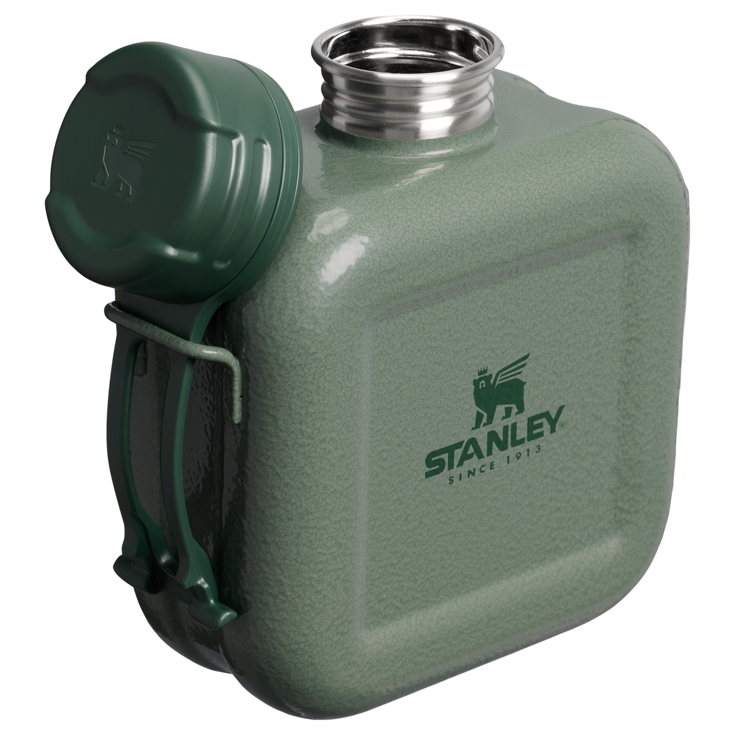 Stanley 1913 The Next x Nature Canteen 25 OZ in Hammertone Green | View 3