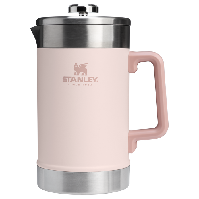 Stanley 48 OZ Perfect Brew French PRess In Rose Quartz Pink