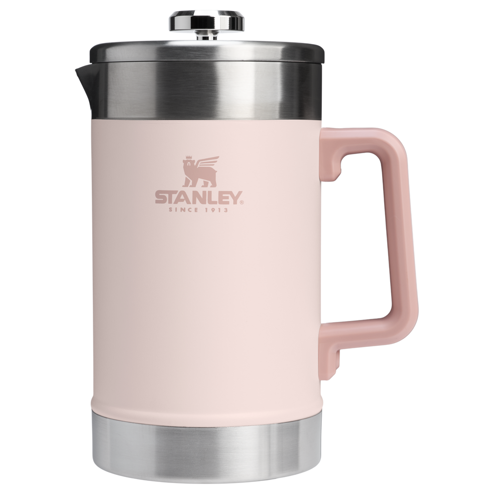Stanley 1913 Classic Stay Hot French Press 48 OZ in Rose Quartz