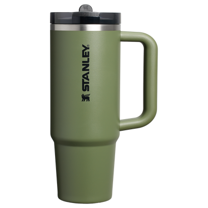 Stanley 1913 The Quencher ProTour Flip Straw Tumbler 30 OZ in Dried Pine | Front View