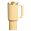 Stanley 40 OZ Quencher Flip Straw ProTour Stainless Steel Tumbler In Butter Yellow From The Oasis Collection