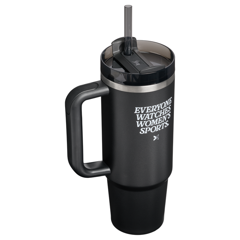 Stanley 1913 The Quencher H2.0 Flowstate™ Tumbler 30 OZ in TOGETHXR Anthem Black 2.0 | Back View