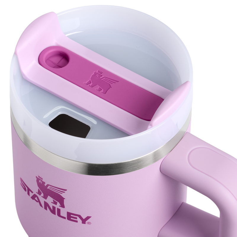 Stanley 1913 The Quencher H2.O FlowState™ Tumbler 20 OZ in Soft orchid | Lid Detailed View