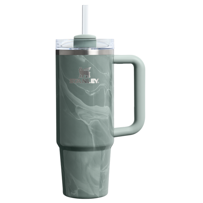 Stanley 1913 The Quencher H2.0 Flowstate™ Tumbler 30 OZ in Agate Calacatta | Front View