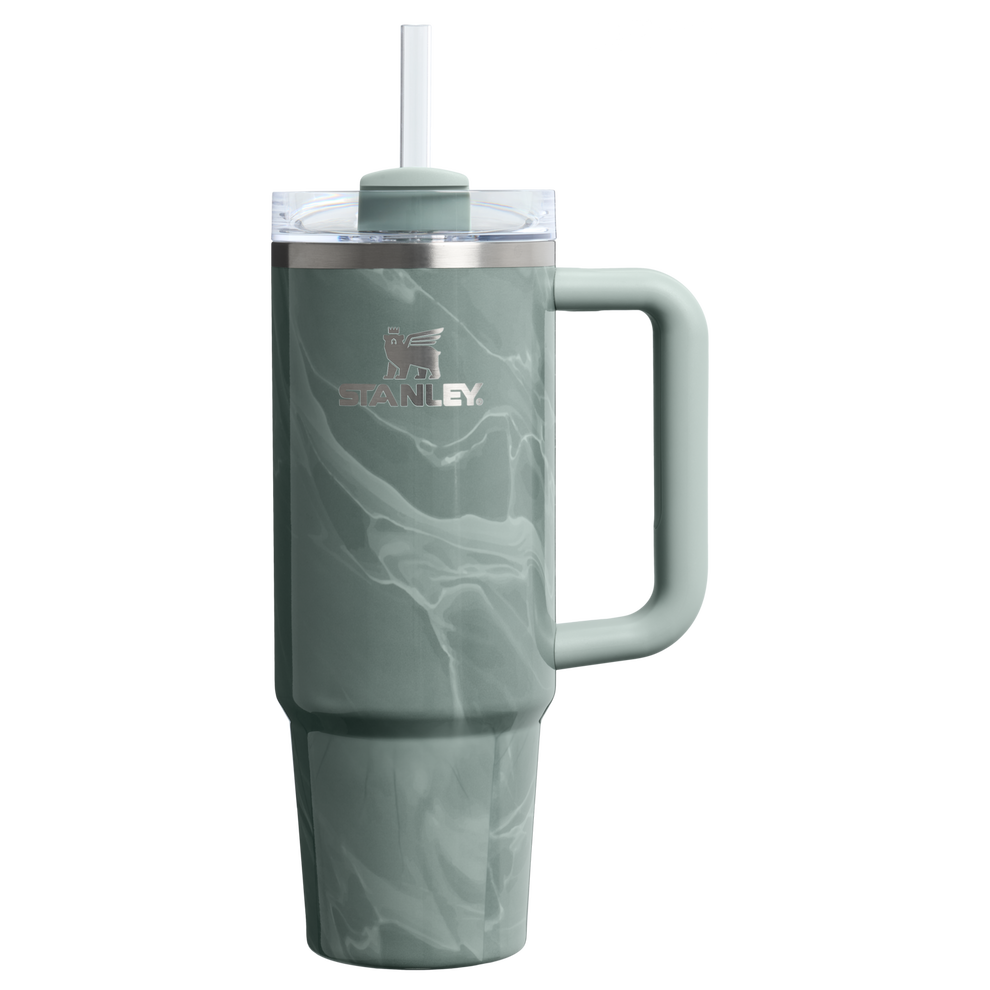 Stanley 1913 The Quencher H2.0 Flowstate™ Tumbler 30 OZ in Agate Calacatta | Front View