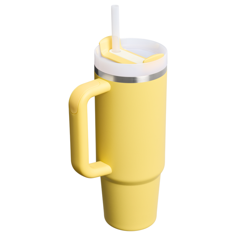 Stanley 1913 The Quencher H2.0 Flowstate™ Tumbler 30 OZ in Daffodil | Back View