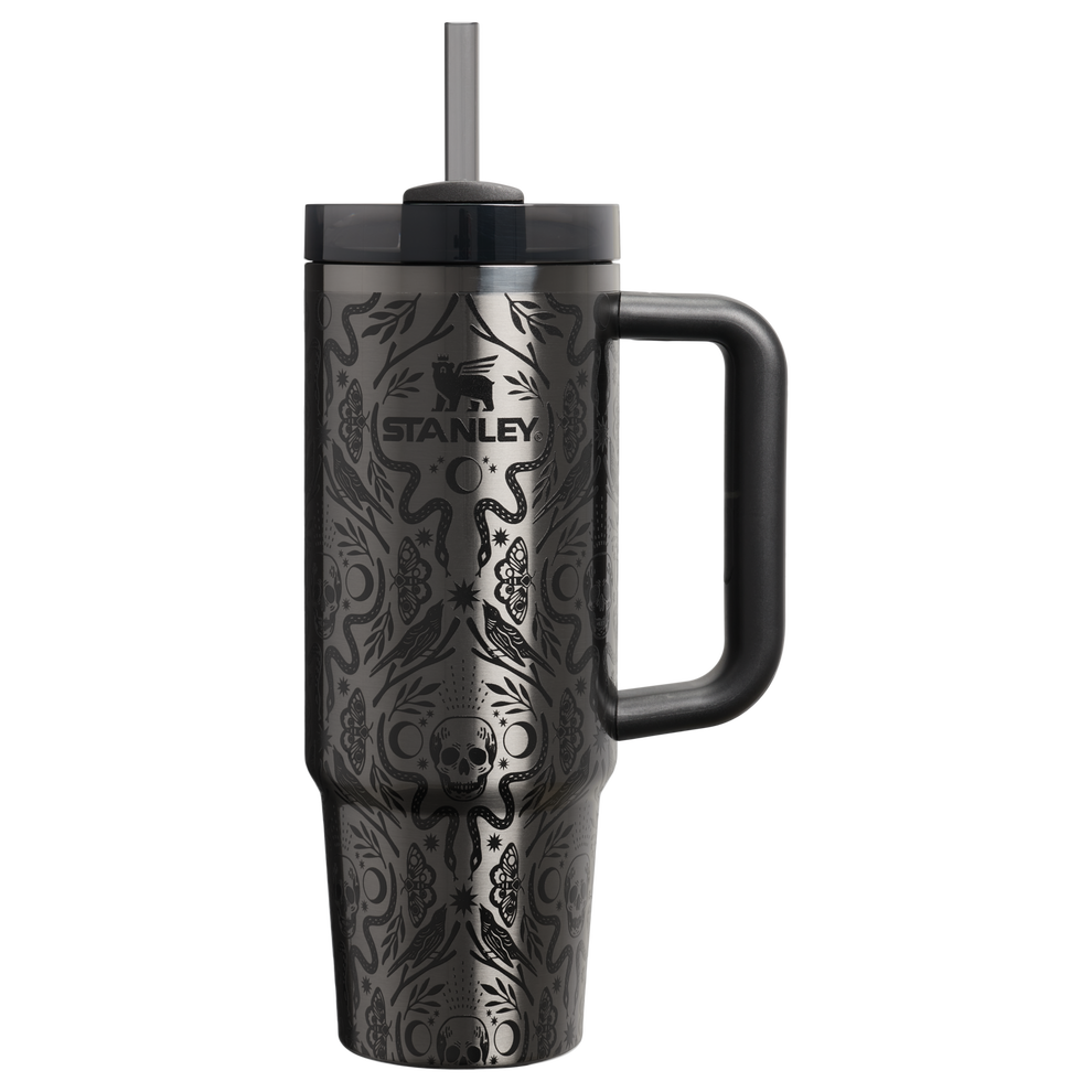 Stanley 1913 The Halloween Quencher H2.0 Flowstate™ Tumbler 30 OZ in Deadly Damask | Front View
