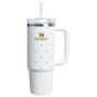 Swatch for Stanley 1913 The Quencher H2.0 Flowstate™ Tumbler 30 OZ in Frost Polka Dot | Front View