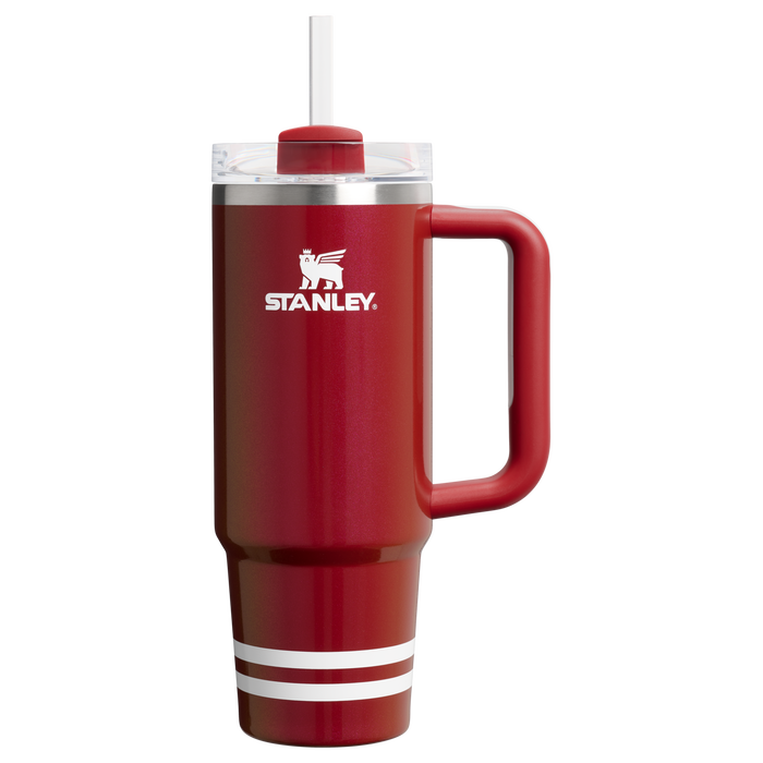 Stanley 1913 The Quencher H2.0 Flowstate™ Tumbler 30 OZ in Heritage Red Shimmer | Front View