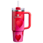Swatch for Stanley 1913 The Quencher H2.0 Flowstate™ Tumbler 30 OZ in Rouge Heart Gradient | Front View