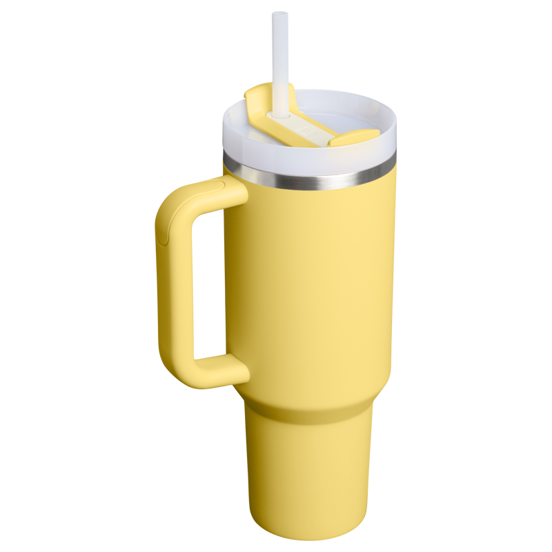 Stanley 1913 The Quencher H2.0 Flowstate™ Tumbler 40 OZ in Daffodil | Back View