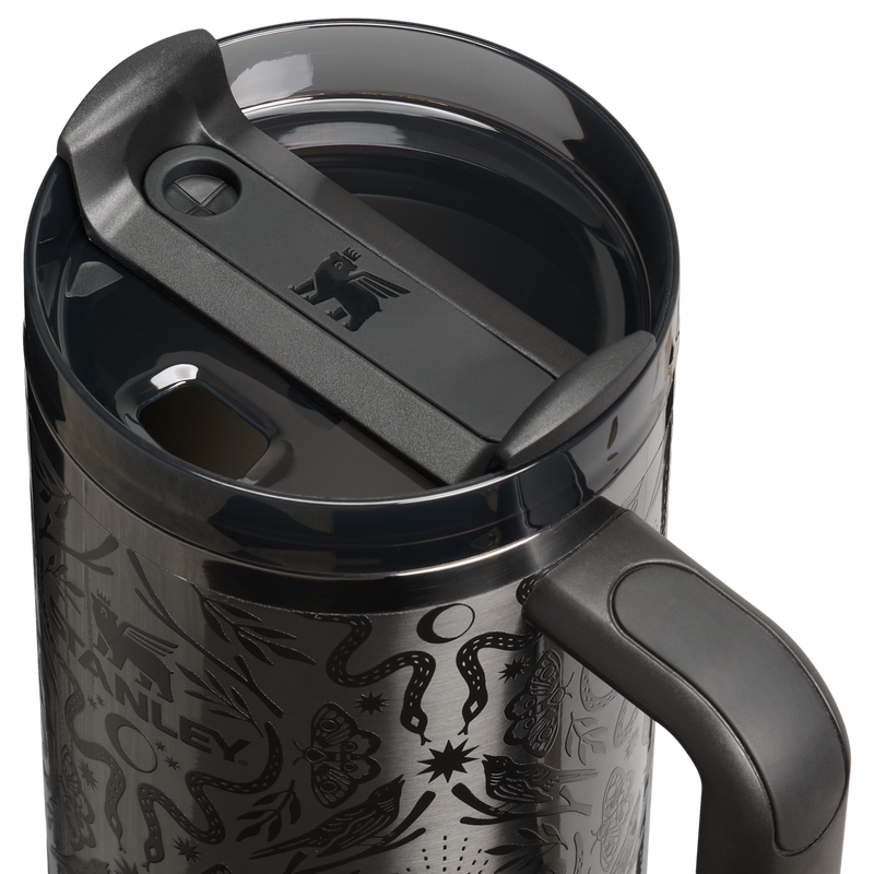 Stanley 1913 The Halloween Quencher ® H2.0 FlowState™ Tumbler 40 OZ in Deadly Damask | Lid Detailed View