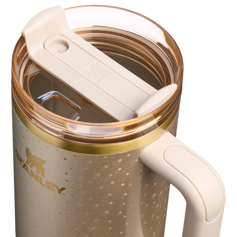 Stanley 1913 The Cheers & Cheer Quencher H2.0 Flowstate™ Tumbler 40 OZ in Prosecco Shimmer