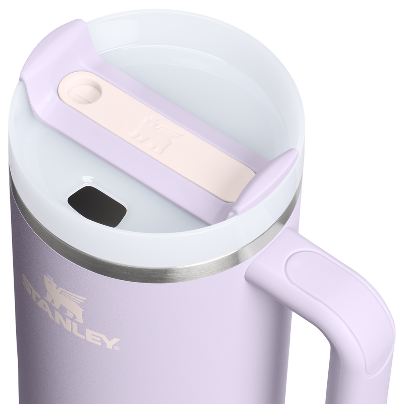Stanley 1913 The Quencher H2.0 Flowstate™ Tumbler 40 OZ in Purple Dust | Lid Detailed View