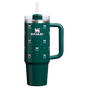 Swatch for Stanley 1913 The Quencher® H2.0 Flowstate™ Tumbler 30 OZ in Shadow Green Bows | Front View