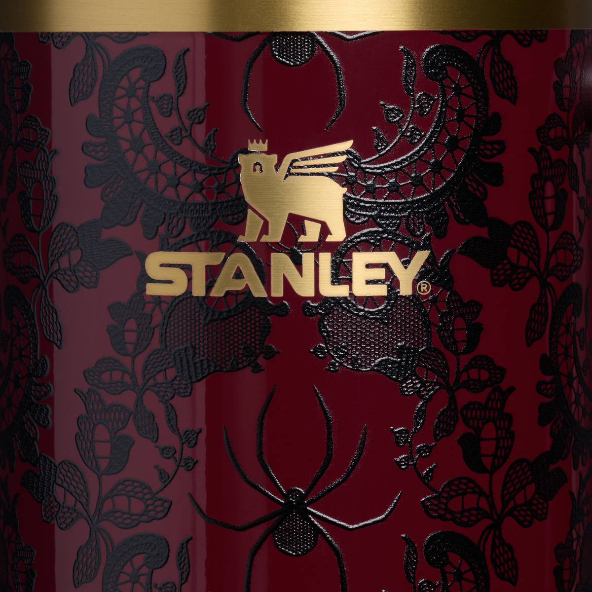 Stanley 1913 Halloween Quencher® H2.0 Flowstate™ Tumbler | 40 OZ in Bordeaux Lace | View 3