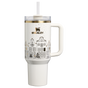 Swatch for Stanley 1913 The Quencher® H2.0 Flowstate™ Tumbler 40 OZ in Salt Gingerbread | Front View