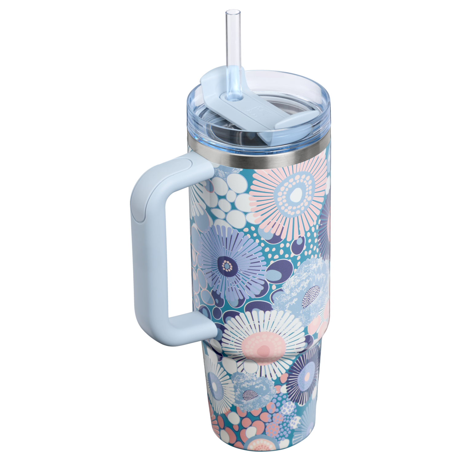 Stanley 1913 The Quencher H2.0 Flowstate™ Tumbler 30 OZ in Blue Dream Wildflower | View 1