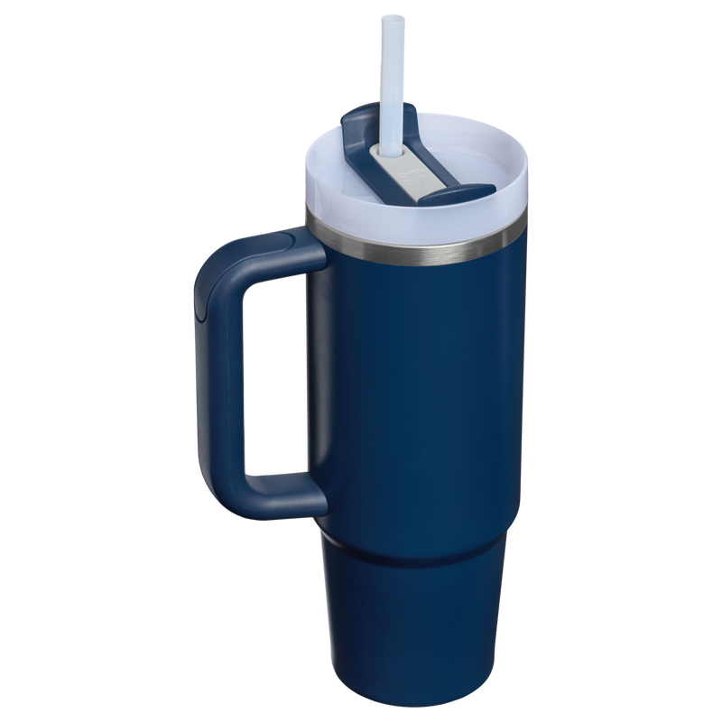 Stanley 1913 The Quencher H2.0 Flowstate™ Tumbler 30 OZ in Dark Navy | Back View