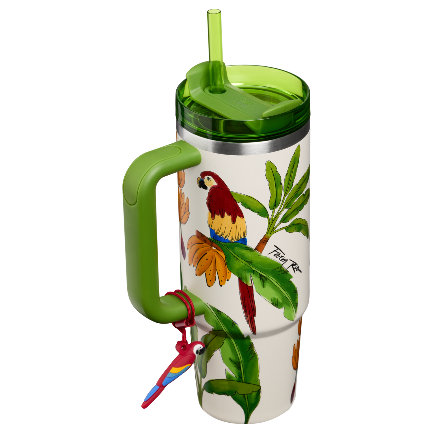 Stanley 1913 Stanley 1913 x FARM Rio Quencher® H2.0 Flowstate™ Tumbler 30 OZ in Farm Rio Tropical Destiny | View 1