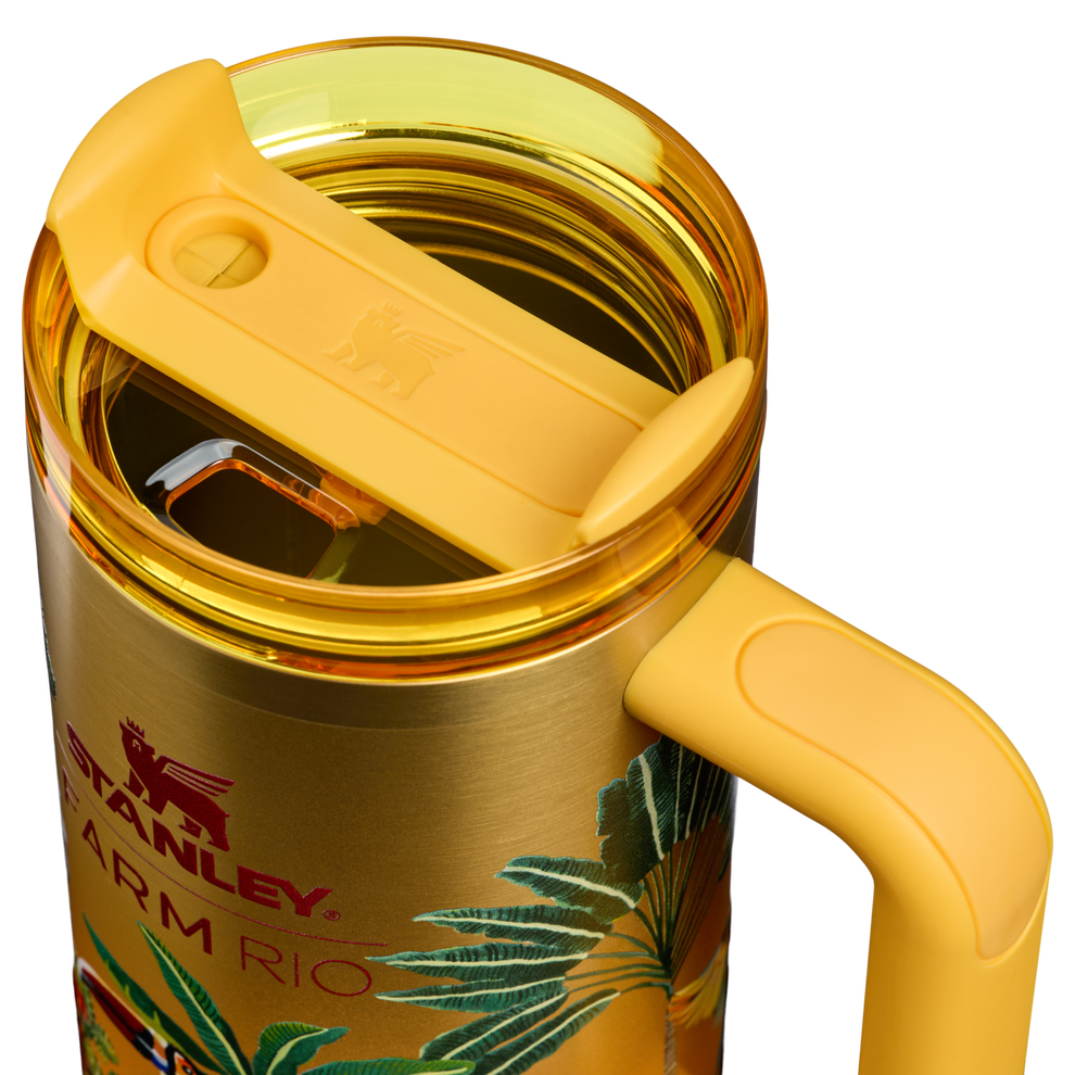 Stanley 1913 Stanley 1913 x FARM Rio Quencher® H2.0 Flowstate™ Tumbler 30 OZ in Farm Rio Tropical Woods