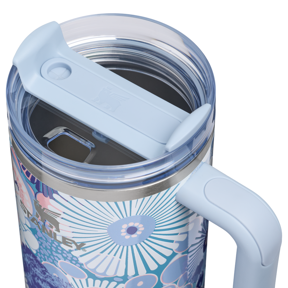 Stanley 1913 The Quencher H2.0 FlowState™ Tumbler  40 OZ in Blue Dream Wildflower