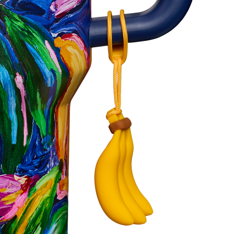 Stanley 1913 Stanley 1913 x FARM Rio Quencher® H2.0 Flowstate™ Tumbler 40 OZ in Farm Rio Painted Bananas | Detailed View