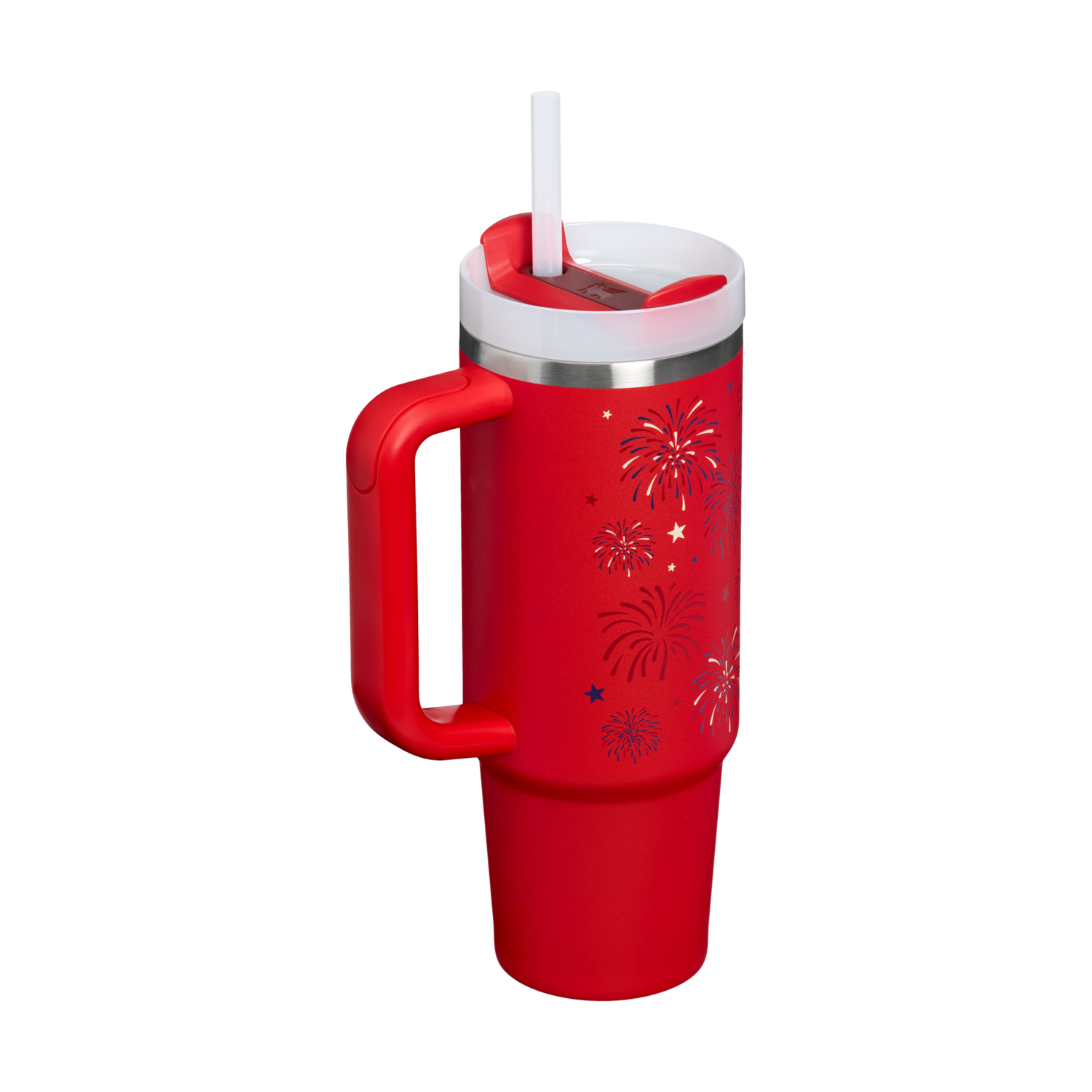 Stanley 1913 The Quencher H2.0 Flowstate™ Tumbler 30 OZ in Chili Red Fireworks | View 1