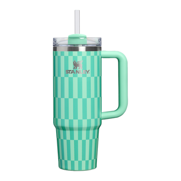 Stanley 1913 The Quencher H2.0 Flowstate™ Tumbler 30 OZ in Dream Green Tile | Front View