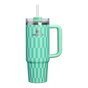 Swatch for Stanley 1913 The Quencher H2.0 Flowstate™ Tumbler 30 OZ in Dream Green Tile | Front View