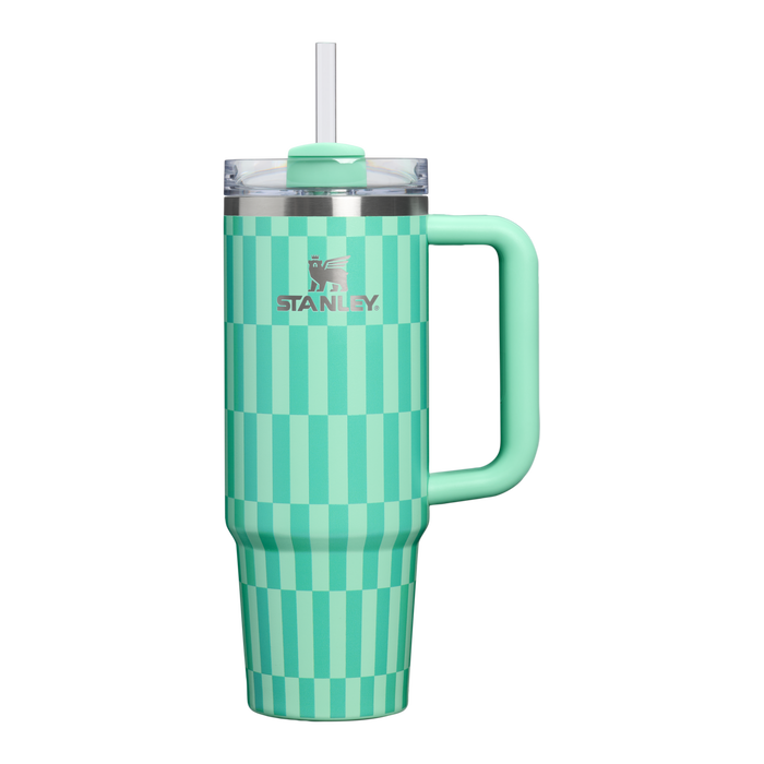 Stanley 1913 The Quencher H2.0 Flowstate™ Tumbler 30 OZ in Dream Green Tile | Front View