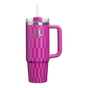 Swatch for Stanley 1913 The Quencher H2.0 Flowstate™ Tumbler 30 OZ in Purple Blossom Tile | Front View