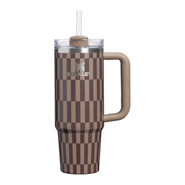 Stanley 1913 The Quencher H2.0 Flowstate™ Tumbler 30 OZ in Smokey Taupe Tile | Front View