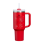 Swatch for Stanley 1913 The Quencher H2.0 Flowstate™ Tumbler 40 OZ in Chili Red Fireworks