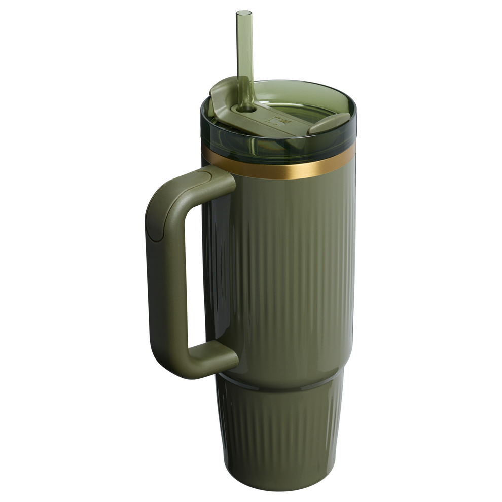 Stanley 1913 The Quencher® H2.0 Fluted Tumbler 30 OZ in Cypress Gloss