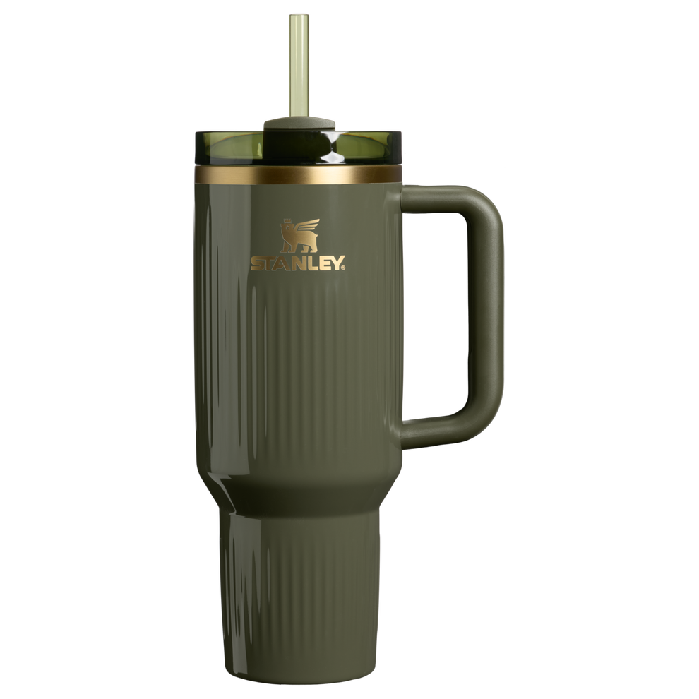Stanley 1913 The Quencher® H2.0 Fluted Tumbler  40 OZ in Cypress Gloss