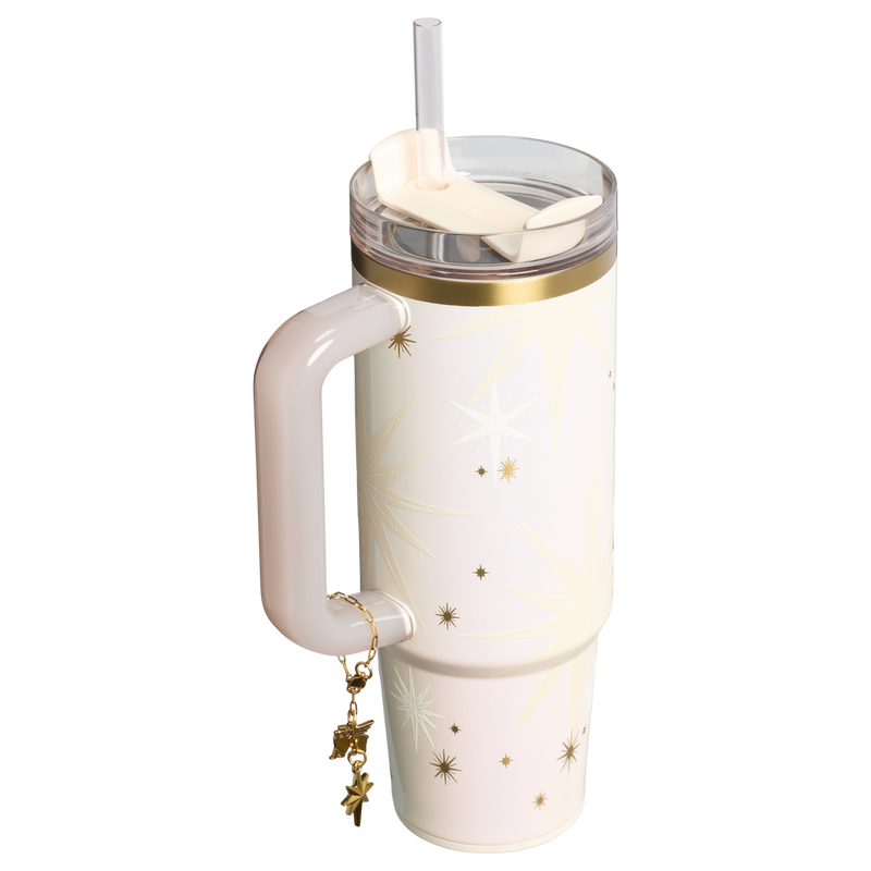 Stanley 1913 The Quencher® Luxe H2.0 FlowState™ Tumbler 30 OZ in Starlight Shimmer | Back View