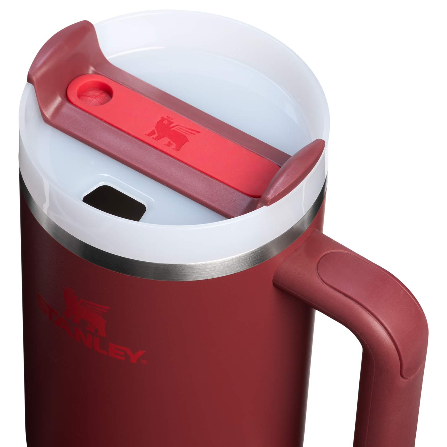 STANLEY The Quencher H2.0 FlowState Tumbler (Soft Matte) 30 OZ Shale | Stanley Quencher H2.0 FlowState Stainless Steel