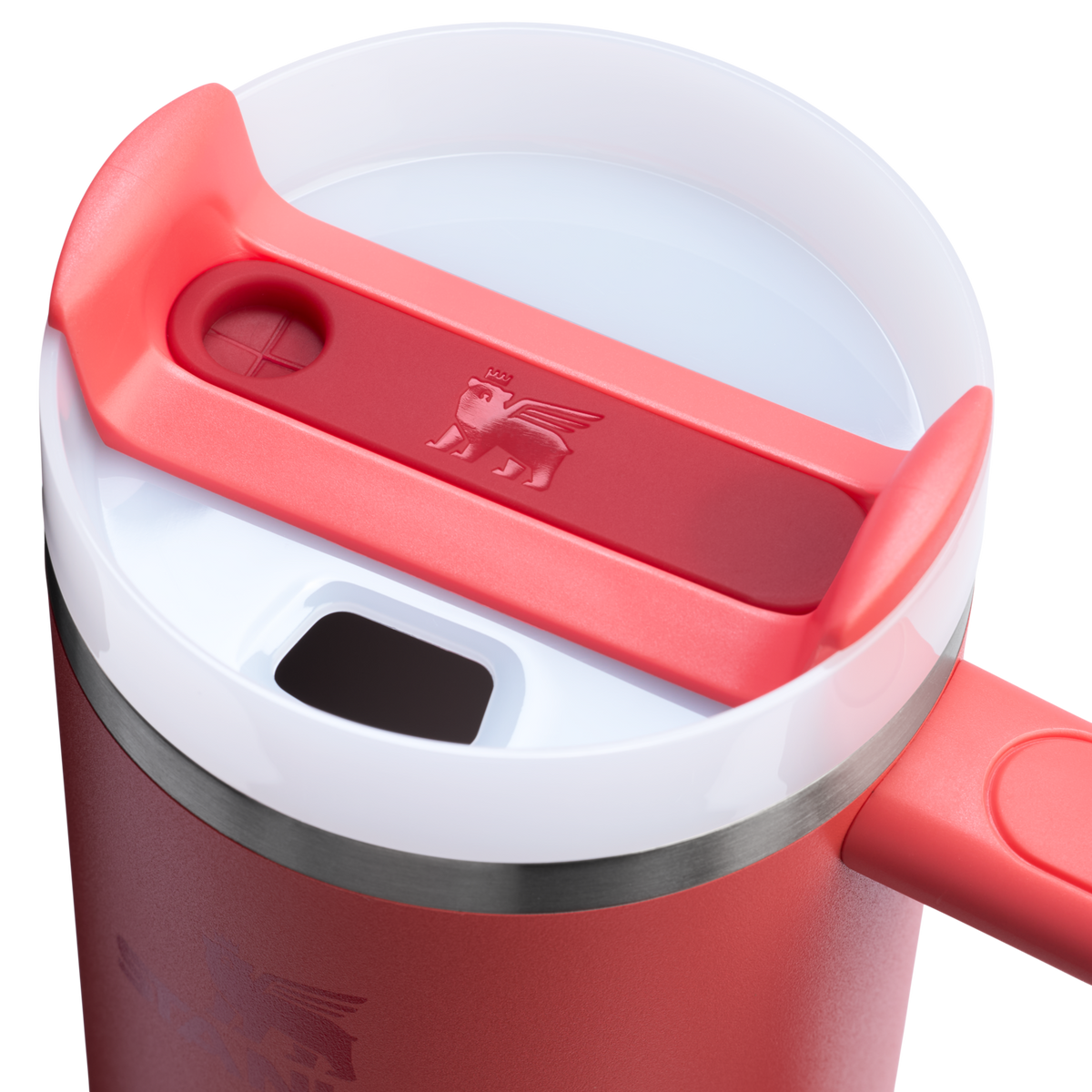 Stanley 1913 The Quencher H2.0 Flowstate™ Tumbler 30 OZ in Hot Coral