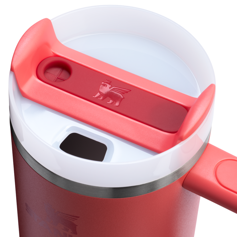 Stanley 1913 The Quencher H2.0 Flowstate™ Tumbler 30 OZ in Hot Coral