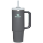 Stanley 30 OZ Quencher Tumbler With Straw and Handle in Charcoal