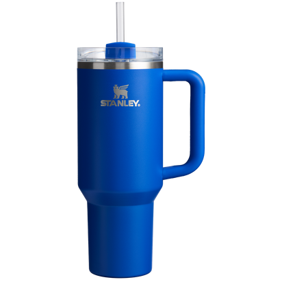 Stanley 1913 The Quencher H2.0 Flowstate™ Tumbler 40 OZ in Admiral Blue | Front View