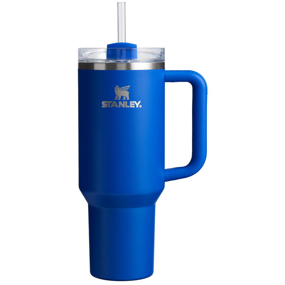 Stanley 1913 The Quencher H2.0 Flowstate™ Tumbler 40 OZ in Admiral Blue | Front View