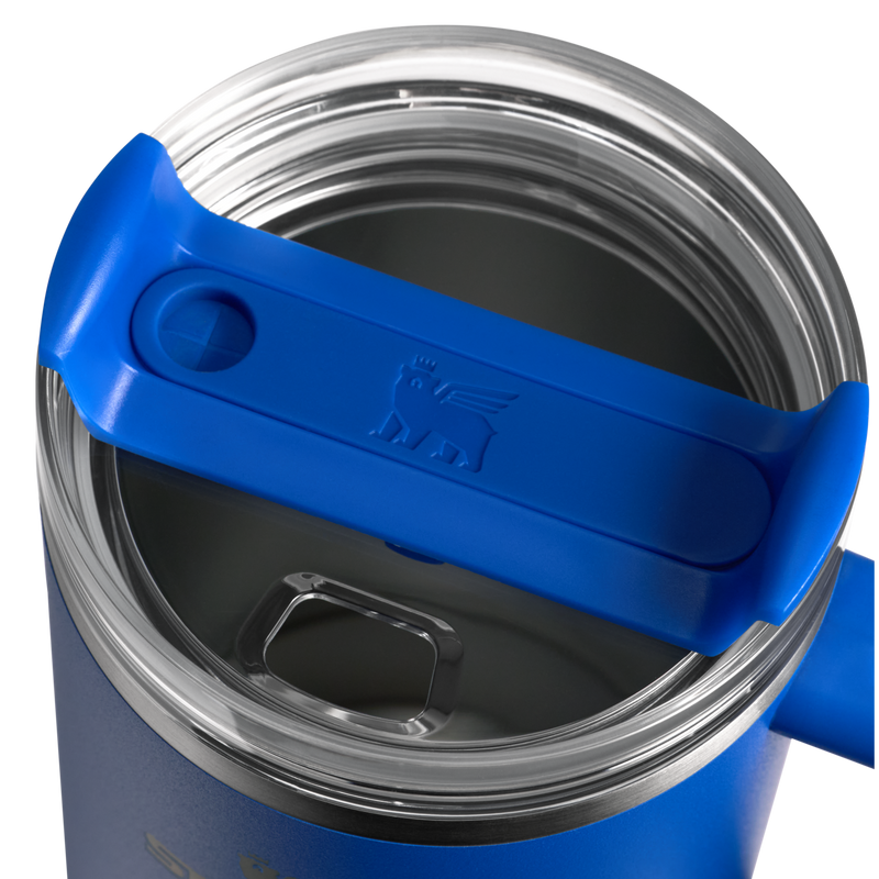Stanley 1913 The Quencher H2.0 Flowstate™ Tumbler 40 OZ in Admiral Blue | Lid View