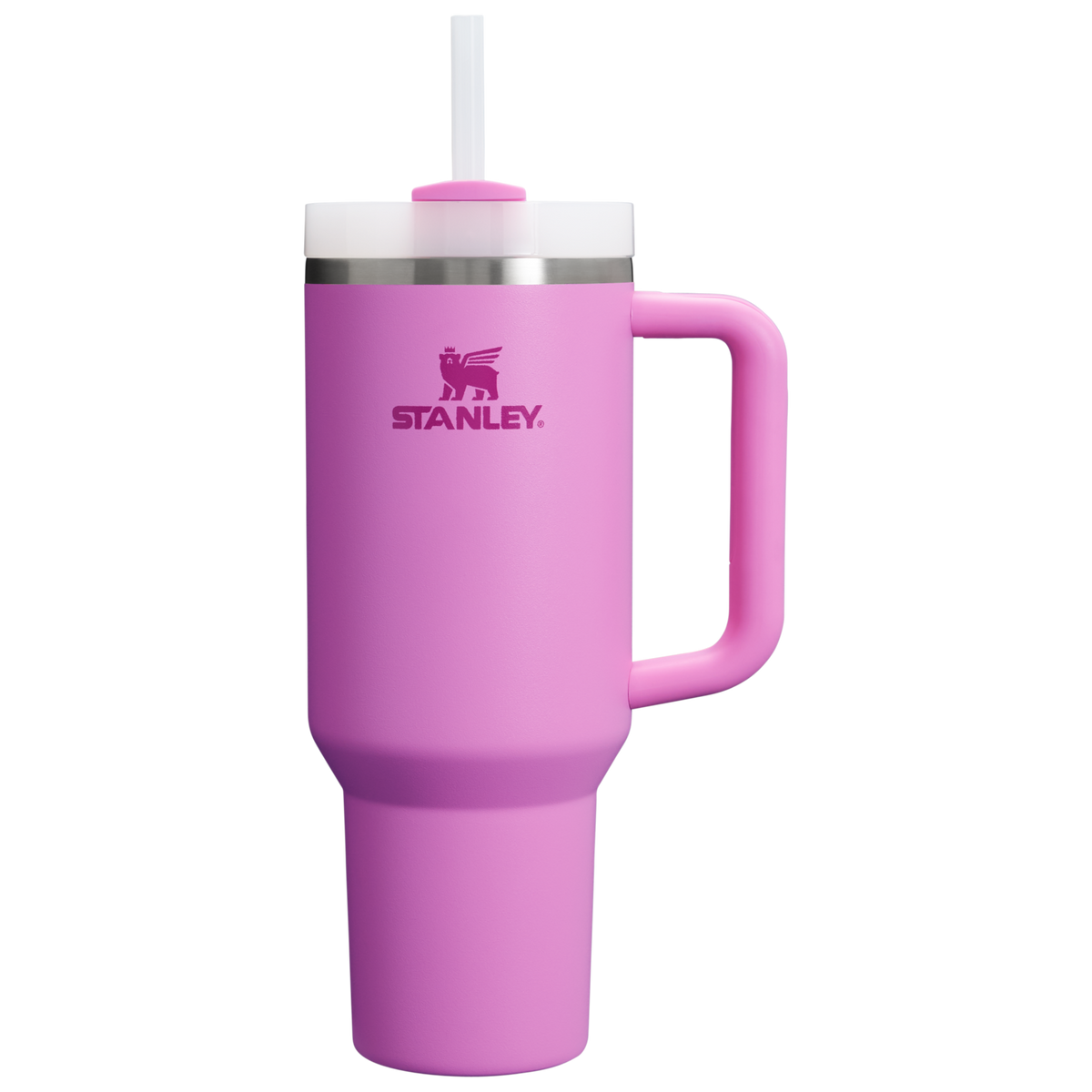 Stanley 1913 The Quencher H2.0 Flowstate™ Tumbler 40 OZ in Peony | Front View