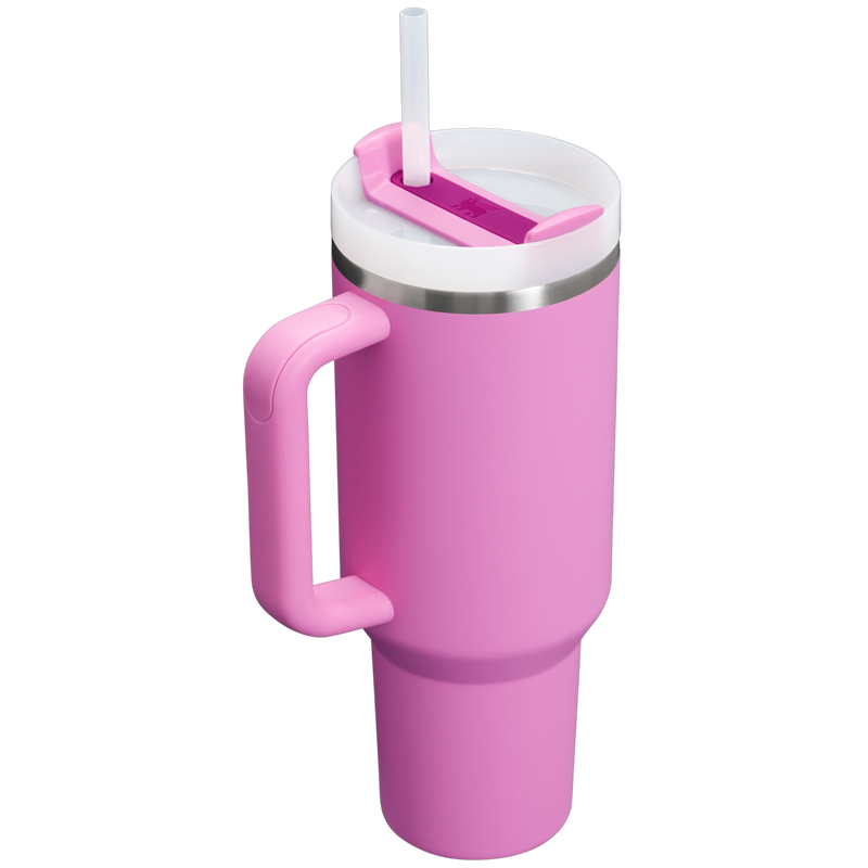 Stanley 1913 The Quencher H2.0 Flowstate™ Tumbler 40 OZ in Peony | Back View