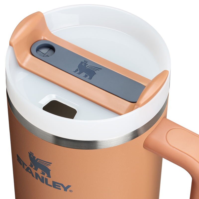 Stanley 1913 The Quencher H2.0 Flowstate™ Tumbler 40 OZ in Toast | Lid Detailed View