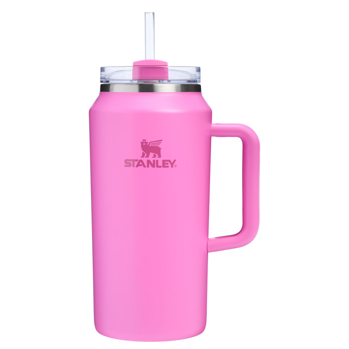 Stanley 1913 The Quencher H2.0 FlowState™ Tumbler  64 OZ in Popsicle Pink | Front View